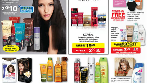 Rite Aid John Frieda '2 for $10' Feature