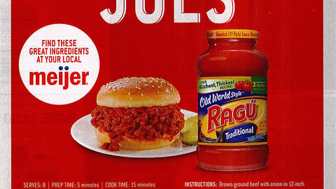 Ragu Meijer 'Saucy Joes' FSI