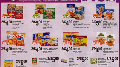 Ahold General Mills 'Gas Rewards' Promotion