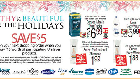 ShopRite Unilever 'For the Holidays' Feature