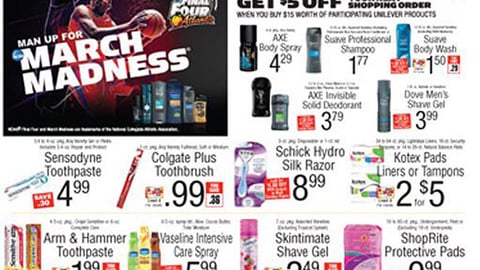 ShopRite Unilever 'Man Up for March Madness' Feature