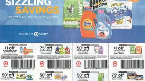 P&G Target 'Sizzling Savings' FSI