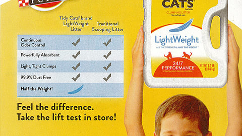 Tidy Cats Target 'Love at First Lift' FSI