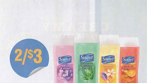 Suave Walmart 'What’s Not to Love' FSI