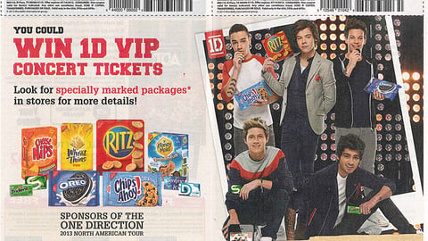 Mondelez '1D VIP' FSI