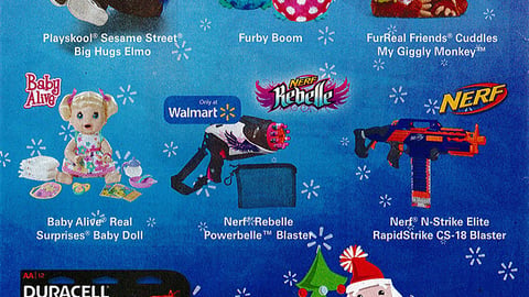 Duracell Walmart 'More Christmas for Your Money' FSI