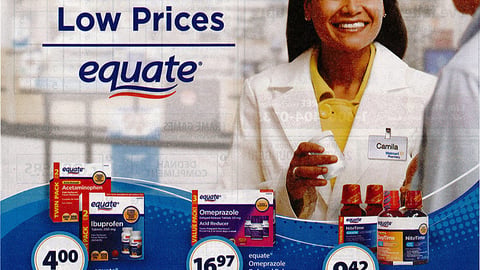Walmart Equate 'High Quality' Ad