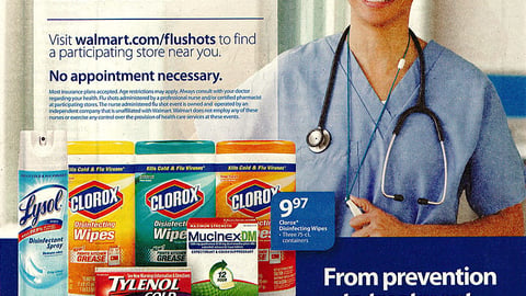 Walmart 'Healthy Flu Season' Ad