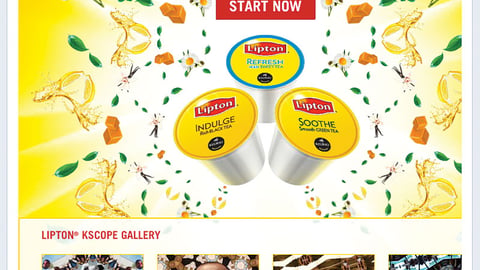 Lipton Facebook Application