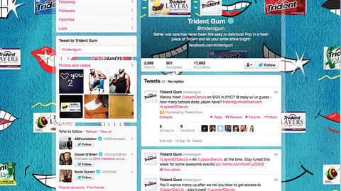 Mondelez Twitter Agreement