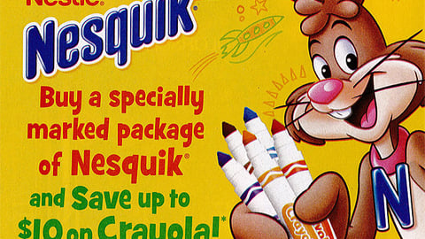 Nesquik Crayola 'Save' FSI