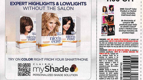 Clairol 'MyShade' FSI