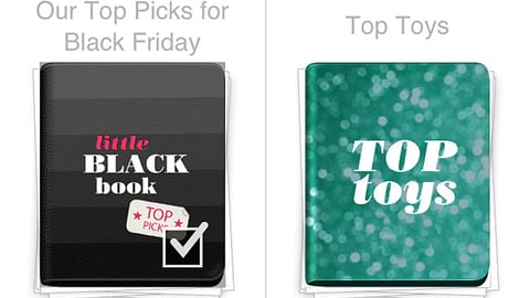 Shopkick Black Friday Lookbook Pages