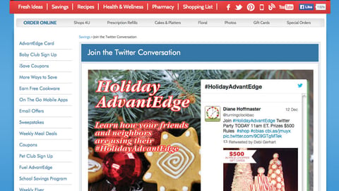 Price Chopper Twitter Party