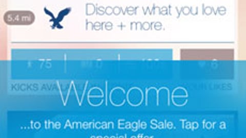 American Eagle shopBeacon Launch