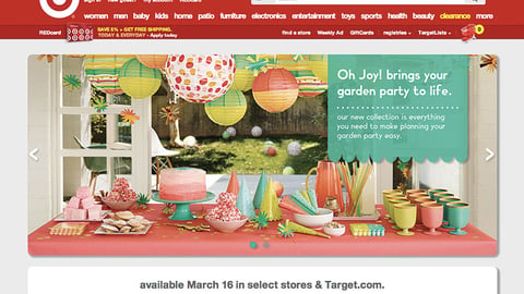 Target Pinterest Product Exclusives