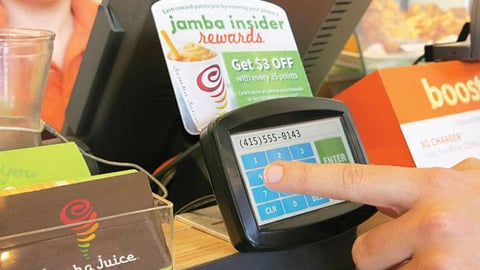 Jamba Juice Rewards Touchscreens
