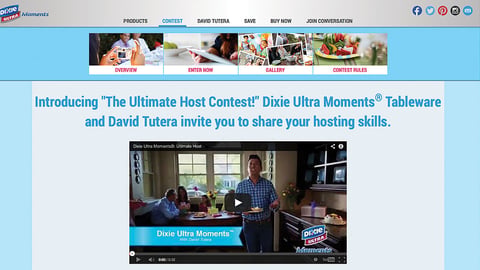 Dixie Ultra Moments 'Celebrations' Contest