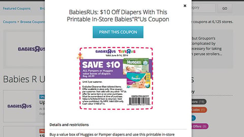 Groupon Location-Based Freebies