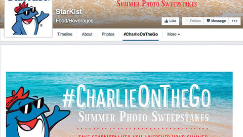 StarKist 'Charlie on the Go' Sweeps