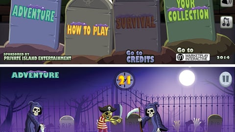'Brain Thirst' Halloween App