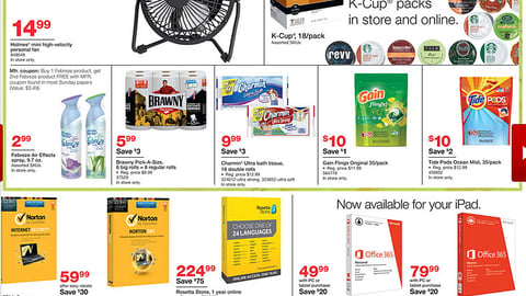 Staples P&G 'brandSaver' Promotion