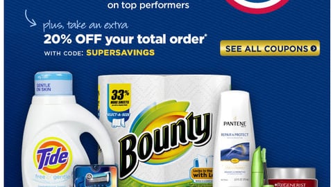 P&G Soap.com 'brandSaver' Email