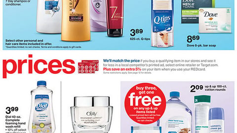 Target Unilever Gift Card Incentive