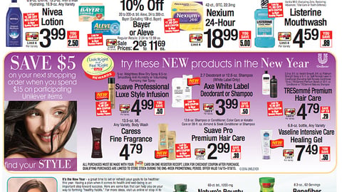 ShopRite Unilever 'New Year' Incentive 