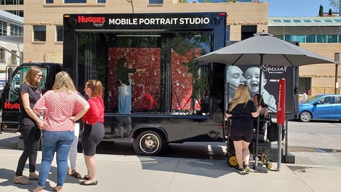 Huggies Special Delivery Target Mobile Portrait Studio