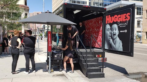 Huggies Special Delivery Target Mobile Portrait Studio