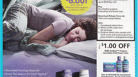 ZzzQuil 'Daylight Savings' FSI