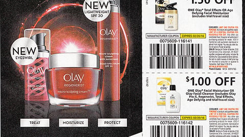 Olay 'Reveal Ageless Skin' FSI