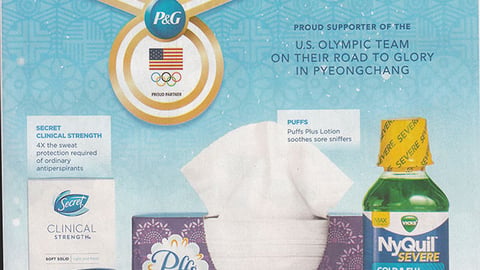 Procter & Gamble 'Road To Glory' FSI