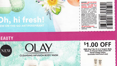 Olay 'Glow From Head To Toe' FSI
