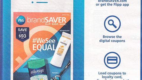 P&G 'Additional Savings' FSI