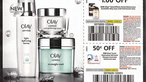 Olay 'Glow Above & Beyond' FSI
