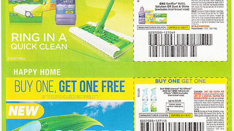 P&G 'Happy Home' FSIs