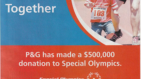 P&G Special Olympics FSI