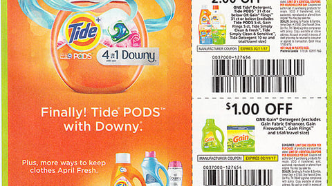Tide 'April Fresh' FSI