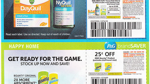P&G 'Get Ready For The Game' FSI