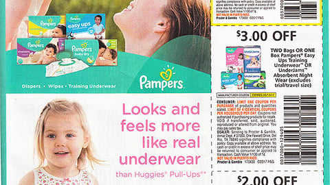 Pampers 'Happy Mother's Day' FSI