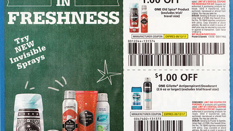 P&G 'Major In Freshness' FSI