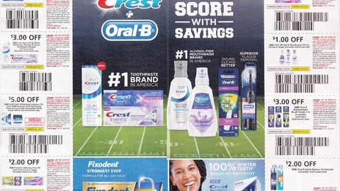 Crest 'Score With Savings' FSI