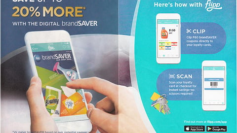P&G 'Digital brandSaver' FSI