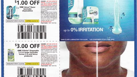 Gillette 'Clinically Proven' FSI