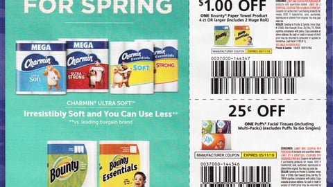 P&G 'Stock Up For Spring' FSI