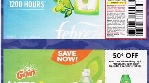 Febreze 'Free Plug Refill' FSI