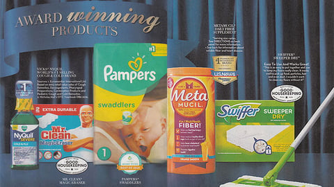 P&G 'Award Winning Products' FSI