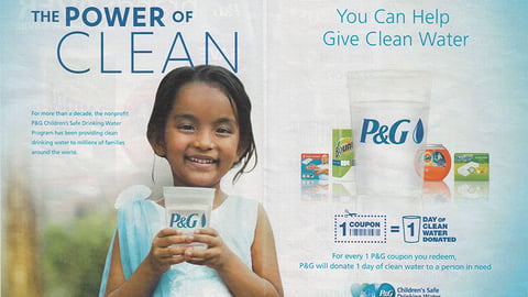 P&G 'Power Of Clean' FSI
